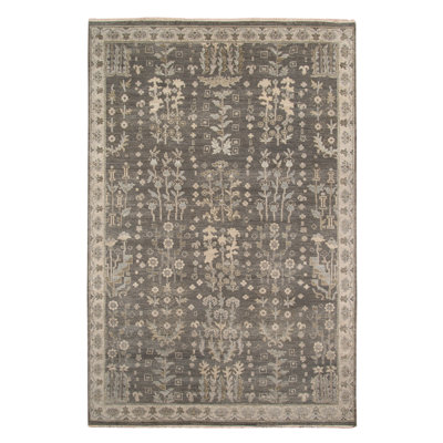 Butner Wool Floral Indoor Rug