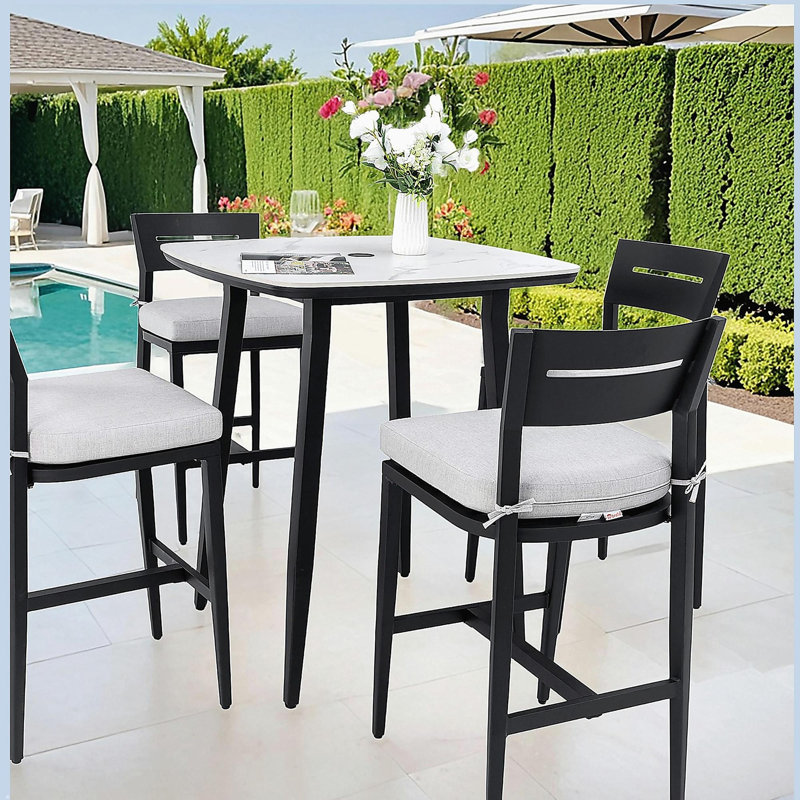 Ensemble de bar d'extérieur moderne 5 pièces Modern