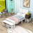 Platform Bed with Two-Tier Storage Shelves and Storage Cabinet-2072772882-2072772880