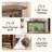 Solid Wood Console Table Entryway Table For Living Room Hallway Entrance