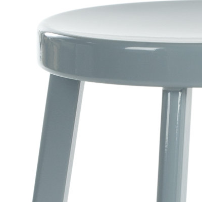 Liborius Counter Stool with Metal Frame