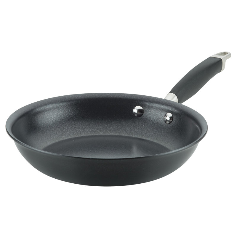 Anolon Advanced Home Hard Anodized Nonstick Frying Pan / Skillet, 10.25", Black