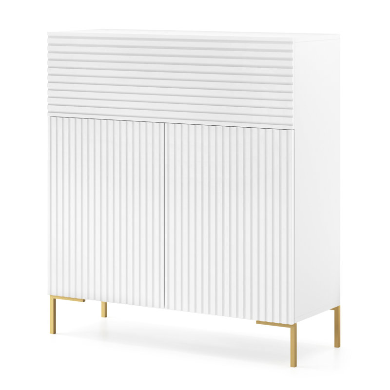Linea 92cm Sideboard, White
