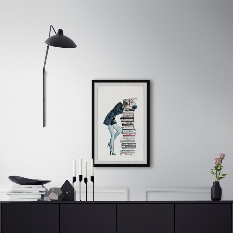 «Fashion Addict V», reproduction encadrée, H 30 po x l 20 po x P 1,5 po