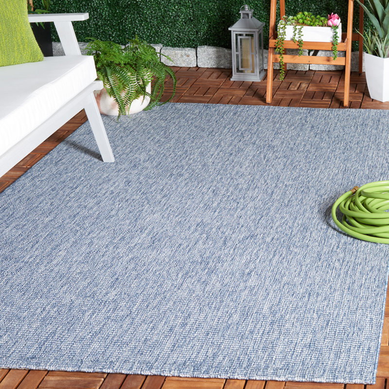 Tapis d'intérieur / extérieur de couleur unie Sisal, Rectangle 5 pi x 7 pi 6 po
