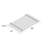 Palram - Canopia Nancy 5 ft. W x 3 ft. D Acrylic Clear Slope Stationary Door and Window Awning