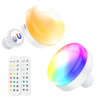 3000mAh Rechargeable Battery Operated Light Bulb
