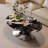 Grous 51” Marble Oval Shape  Modern Coffee Table For Living Room-1579074534