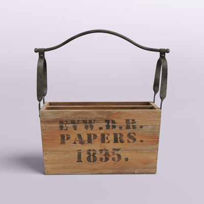 Metcalf Free Standing Magazine Rack