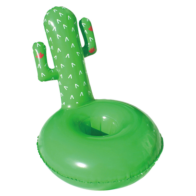 Porte-gobelet gonflable pour piscine Cactus - 18 po