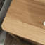 Table de chevet, finition brune