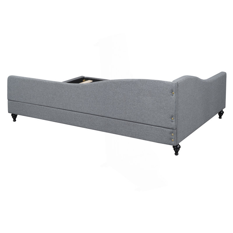 Full Size L-Shaped Daybed, Day Bed, Gray