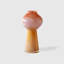 Vases de table orange en verre orange Amphora-129409120