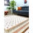 Alfa Rich Geometric Beige Terracotta Washable Cotton Area Rugs for Living Room Bedroom Kitchen-2108114938