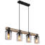 Aneth 4 - Light Black Linear Pendant