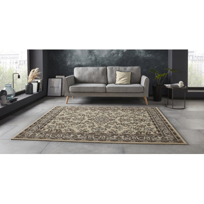 Zabul Tufted Beige/Green/White Rug