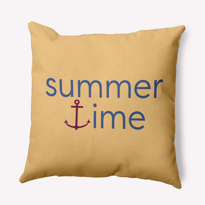  Housse et insert de coussin décoratif en polyester, Bleu marine, 16 po x 16 po