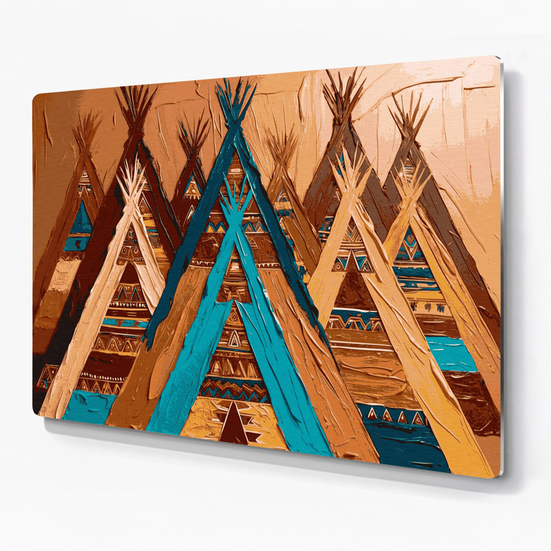 Art mural en métal 233, 20" H x 24" W x 0.05" D