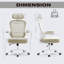 Chaise de bureau ergonomique TUKAKA