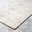 Reality Geometric Area Rug in Cream/Black-119036864