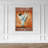 Boy Practicing Karate Brown Background - Once Upon A Time… - 1 Piece Rectangle Graphic Art Print On Wrapped Canvas-314431963