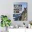 The Best View Motivational Verse - Wrapped Canvas Print-1396605097