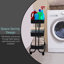 39cm W Metal Shelving Unit with Wheels-98188012