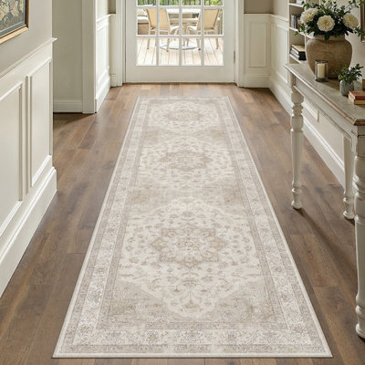 Tapis oriental lavable à la machine Stella