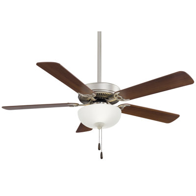 5 - Blade LED Standard Ceiling Fan and Light Kit Included