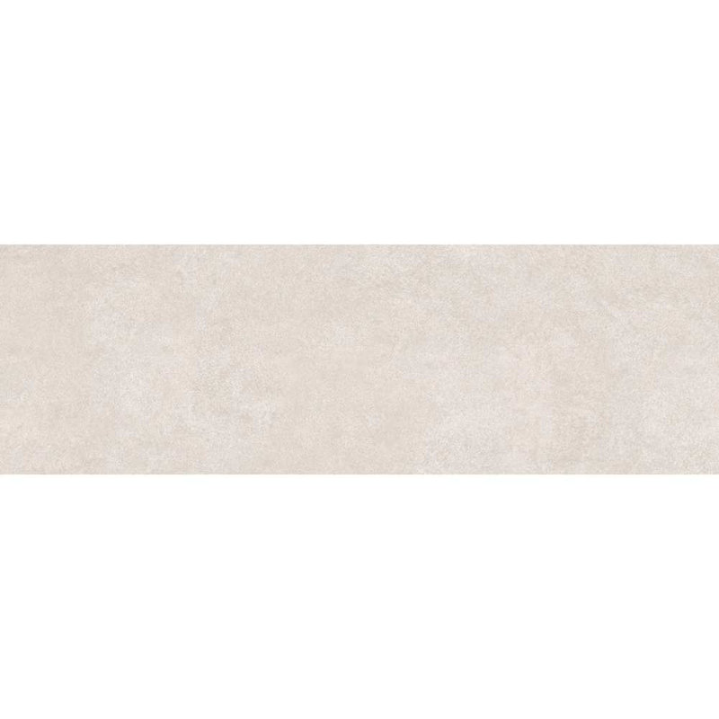 Crete 12'' x 40'' Ceramic Stone Look Wall Tile, Blanco