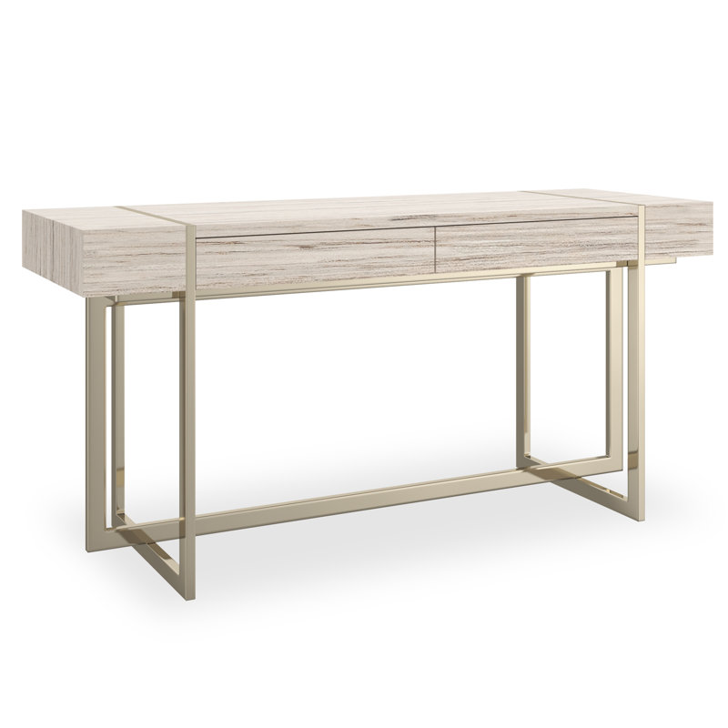 Caracole 60'' W Stone Console Table