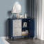 Armoire d'appoint en bois massif Catrinel-377992154