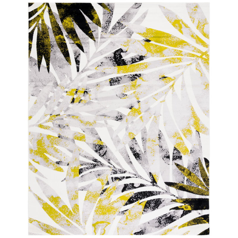 Forbell Performance Floral Rug, Rectangle 8' x 10'