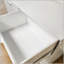 Commode modulaire à trois tiroirs Morgan en blanc, solution de rangement durable et extensible pour toute pièce-751022341