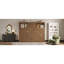 Lit escamotable simple couleur bois avec station de charge et tiroir pratique