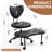 Meditation Chair Plus, Cross Legged Chair with Wheels, ADHD Chair, Criss Cross Desk Chair with Lumbar Support and Adjustable Stool, Flexible Design for Fidgety Sitters