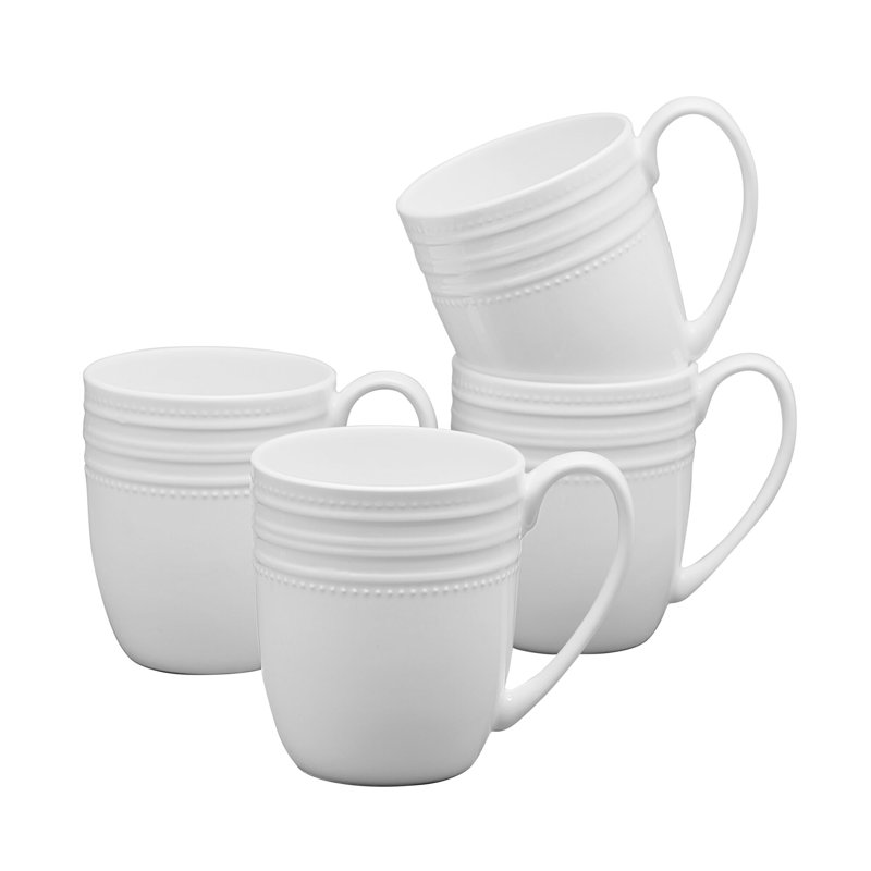 Mikasa Kamryn Vegan Bone China Coffee Mugs