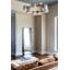 Iris Novelty Brass Mirror