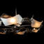 Luminaire suspendu 6 lumières Crest-403822514