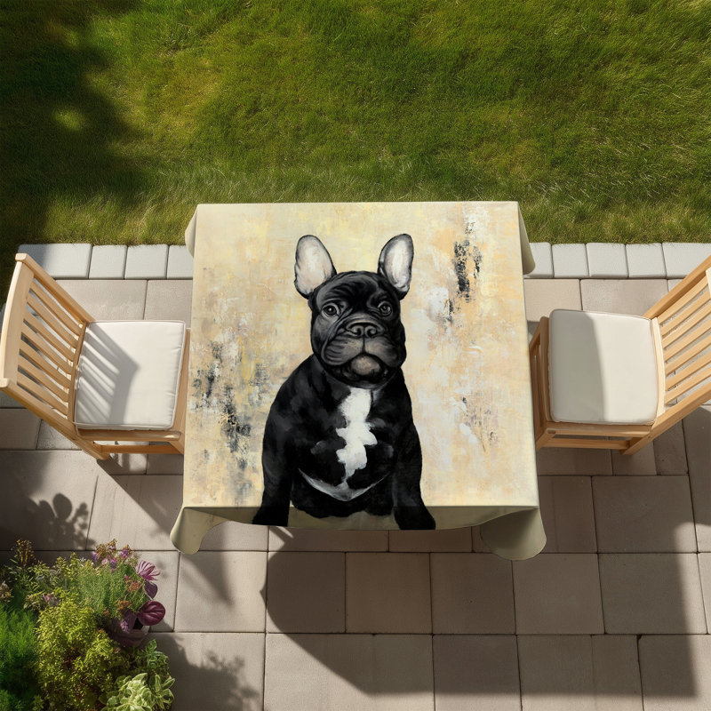 French Bulldog Tablecloth | Contemporary Animals Home Decor