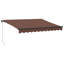 Dakota Fields Polyester Cover Retractable Patio Awning-1481860913-1481861060-1481860919