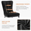 Chaise parsons rembourrée en velours Guitierrez-269339180