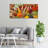 Colourful Spices - No Frame Print on Canvas