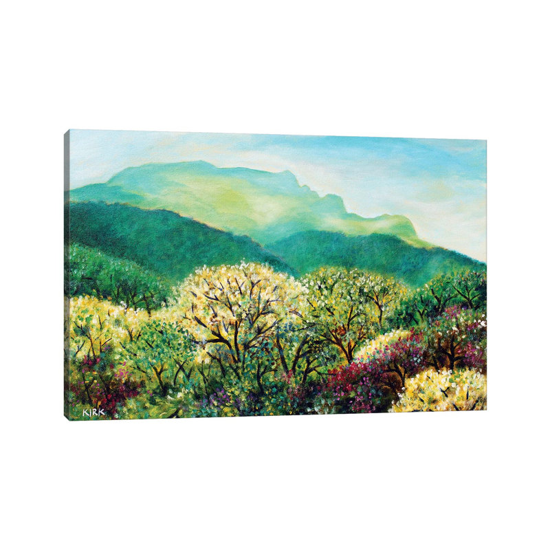 «Summer On Grandfather Mountain», estampe numérique sur toile tendue avec châssis, H 26 po x l 40 po