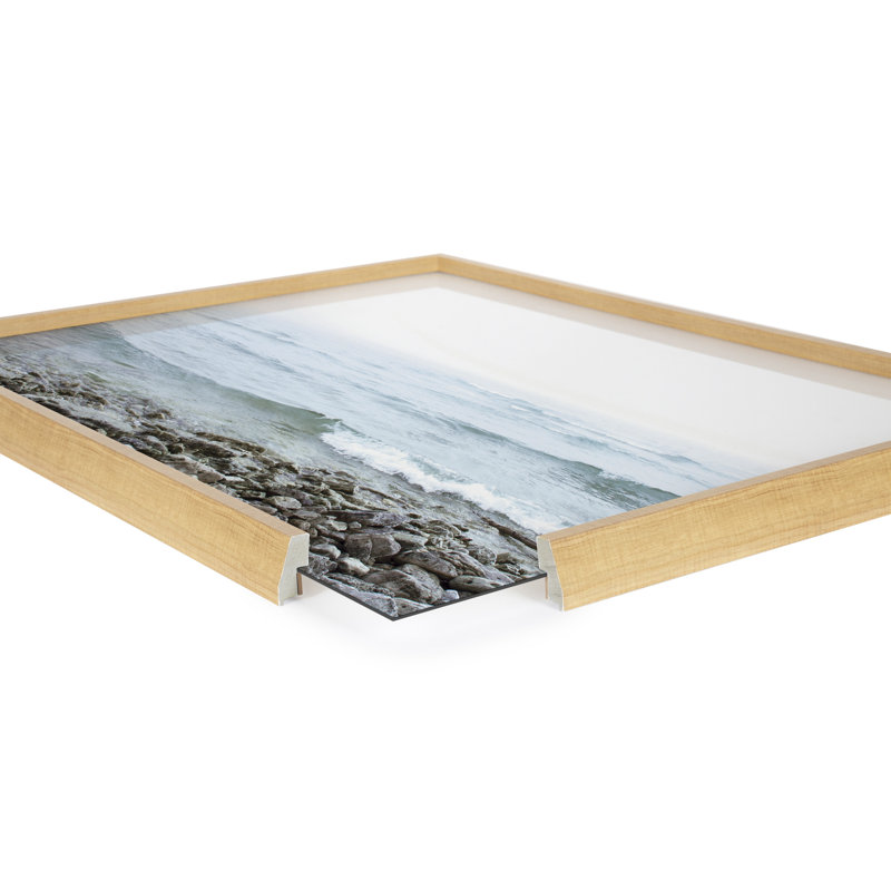 Blake Waving Framed Printed Art by Emiko and Mark Franzen of F2Images 24x32 Natural