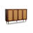 62.99" Brown Rectangular Solid Wood Shoe Storage