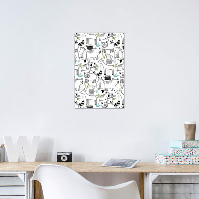 «Everyday Inky Critter I» par Lisa Barlow - impression d'art graphique