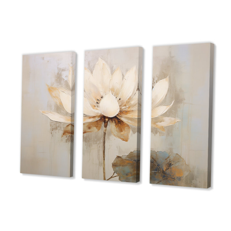 Ensemble de salon antique Lotus connexion II - lotus, H 28 po x l 36 po x P 1 po