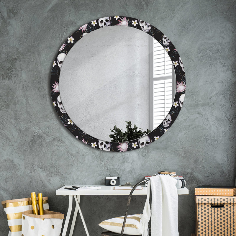 Huldar Glass Flat Wall Mirror