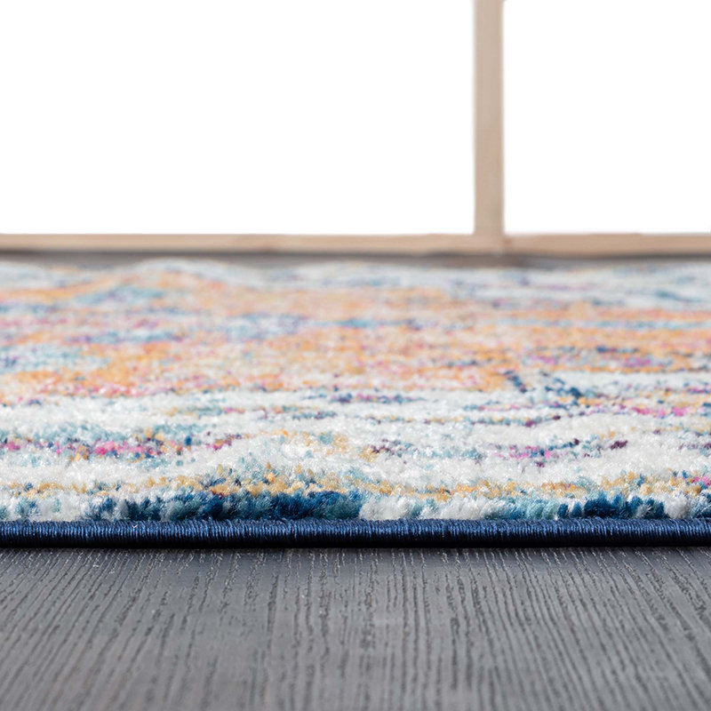 Tapis tissé Boho Medallion, Rectangle 5 pi x 7 pi
